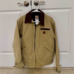 Carhartt Men's Beige and Brown Field Jacket